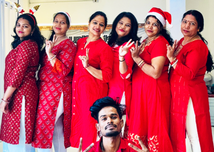R1Academy Festive Christmas Celebration With Dance In Bhubaneswar 2023